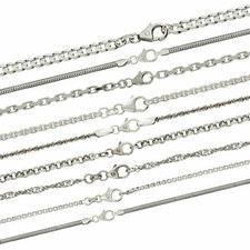 Massive 925 Silberkette Panzerkette Ankerkette Singapurkette Schlangenkette echt