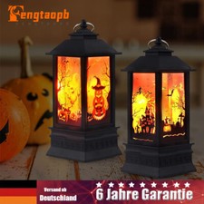 Halloween Deko Kerzenlaterne LED Kürbis Laterne für Bar Weihnachtsfeiertag Party