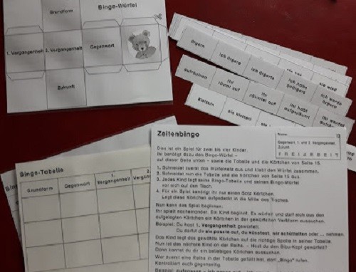 Montessori zeit grammatik - montessori,