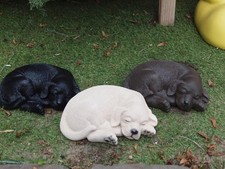 Labrador Deko Figur schlafend