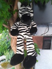 Nici Wild Friends ZEBRA / 70 cm / Plüsch Kuscheltier Plüschtier liegend 