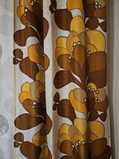 70er Jahre 2 Vorhänge /