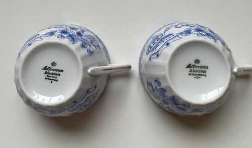 Tassen china blau von - 2,