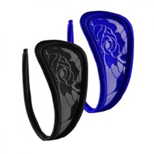 2er Set C-String Spitze Damen