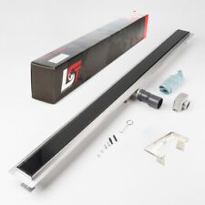 Duschrinne Glas schwarz