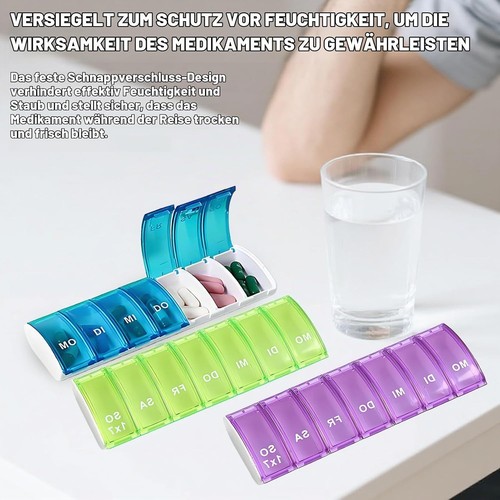 Stück tablettenbox tage - 4,