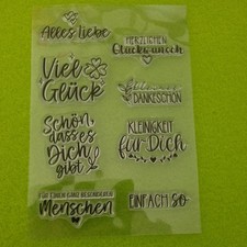 Clear Stamps Stempelset