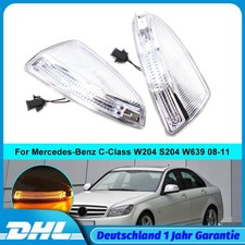 Für Mercedes Benz C-Klass W204 S204 Spiegelblinker Aussenspiegel Blinker 2pc set