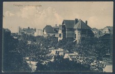 Kiautschou AK Bismarckstrasse Tsingtau 1914 nach Bunzlau (1420)