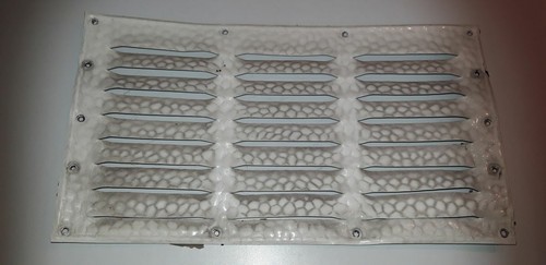 Lüftungsgitter alu ca - 1,