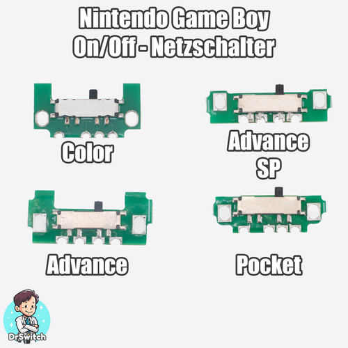 Netzschalter aus gameboy - netzschalter,