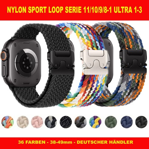 Nylon sport loop geflochten - nylon,