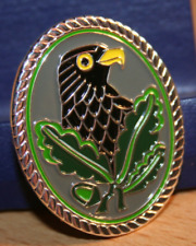 PIN Wehrmacht Scharfschützenabzeichen Eichenlaub Bunt Metall Neu 289