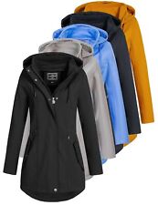 Damen Jacke Softshelljacke Übergangsjacke Damenjacke Parka Eight2Nine LETN-041