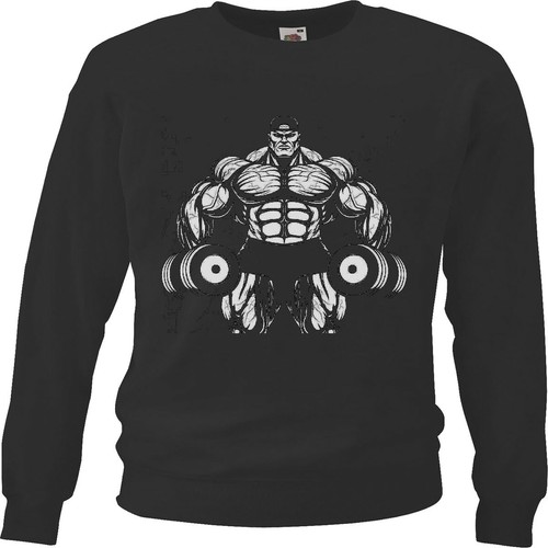 Sweatshirt bodybuilding gym - bodybuilding,
