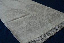 2 edle Handtücher floraler Jugendstil vom schmalen Webstuhl 104 x 46,5 cm