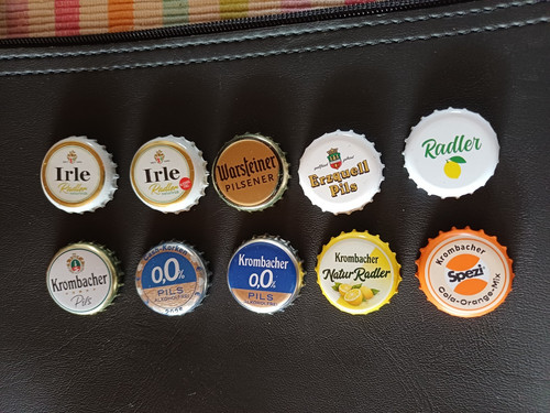 Verschiedene kronkorken - 10,