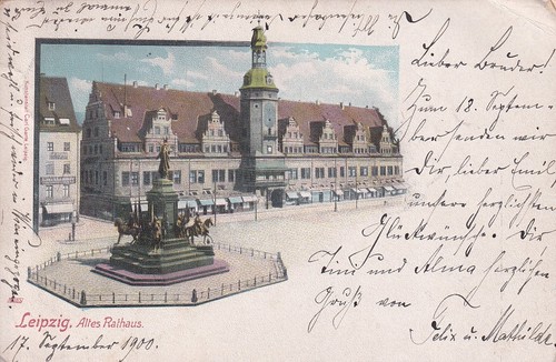 Leipzig litho altes - leipzig,