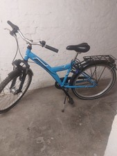 Fahrrad 24 Zoll, blau, verkehrssicher