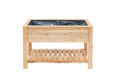 Hochbeet Frühbeet Kräuterbeet Westmann 120x65x75 cm Pflanzbeet, B-Ware