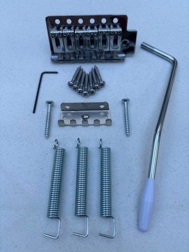 Chrom tremolo brücke system - tremolo,