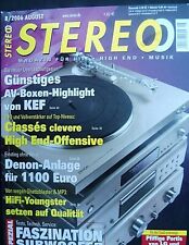 STEREO 8/06, KLIPSCH RF 83,KEF KHT 3005,KONDO KSL M7,CLASSE CDP 202,DYNAUDIO 300