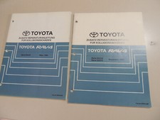 Toyota RAV4 SXA 10 15 Soft Top Kollisionsschäden Karosserie Werkstatthandbuch