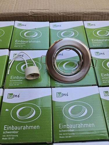Led einbaustrahler rahmen - led, gu10