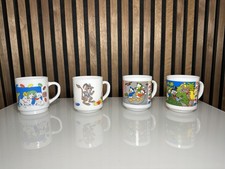 4x Smarties Tassen Disney Ducktales, Bernhardt und Bianca , 101 Dalmatiner