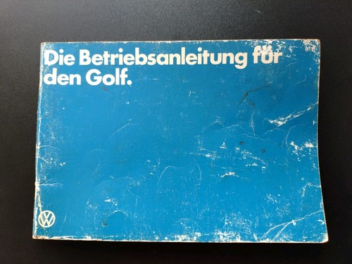 Golf betriebsanleitung - golf, 1