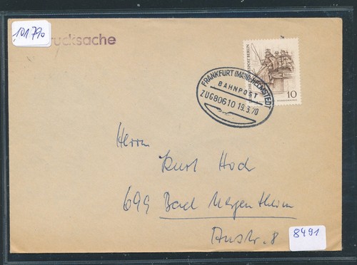 101790 bahnpost ovalstempel - 101790),