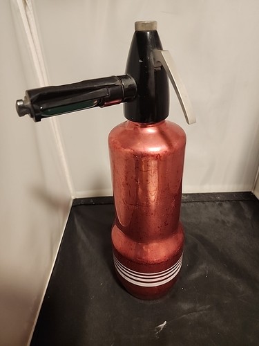 Vintage soda syphon - syphon,