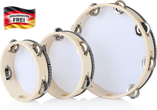 Percussion tamburin set - tamburin, 3