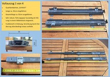 4 Paar Korpusschienen Vollauszug Schubkastenführung Schock Metall