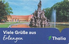 Geschenkkarte THALIA -  Viele Grüße aus Erlangen -  leer