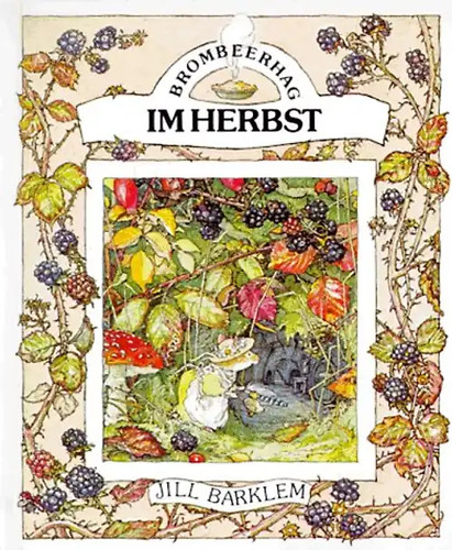 Brombeerhag herbst - brombeerhag, im