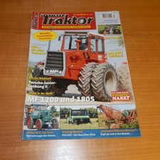 Oldtimer Traktor 11-12/2012, Porsche Junior Lenkung, Neo Land-Technik, MF 1200