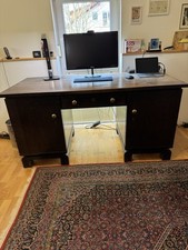 Schreibtisch antik, Massiv Holz