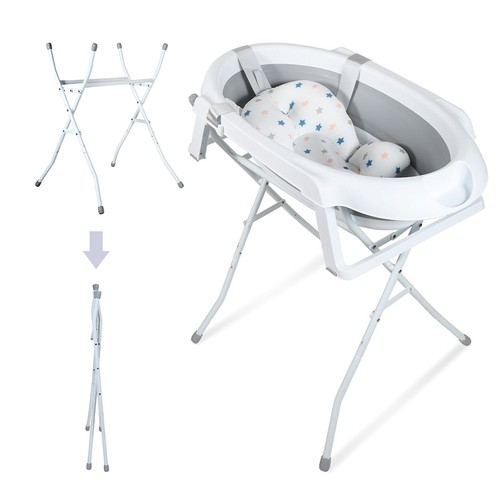 Faltbare babybadewanne mit - faltbare,