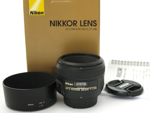 Nikon nikkor 50mm 4 - af-s, g