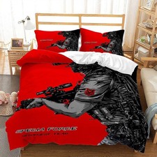 Pastel Boho Mandala Bedding - Quilt Cover Set Single Size