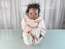 Künstlerpuppe Waltraud Hanl Vinyl Puppe 52 cm. Top Zustand 