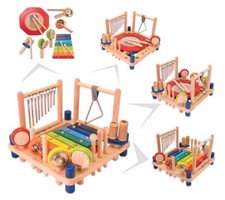 KINDER-MUSIKZENTER mit 10