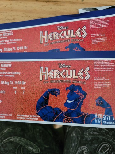 Tickets musical herkules - musical,