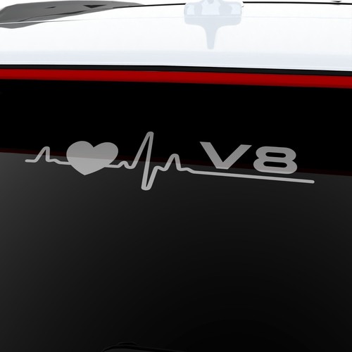 Auto tuning aufkleber v8 - auto,