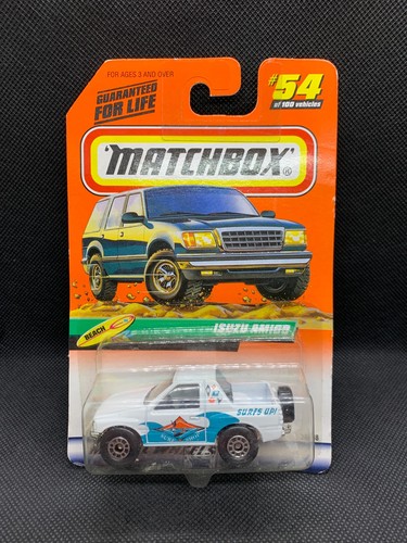 Matchbox isuzu amigo white - amigo,