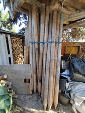 Rundholzpfosten / Palisaden 