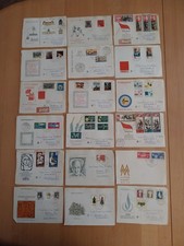 DDR Ersttagsbriefe, 18 Stuck