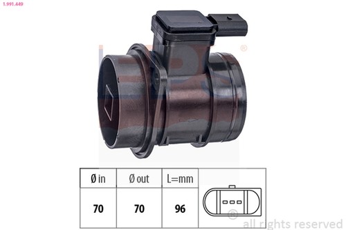 Luftmassenmesser eps 991 449 - eps, 1.991.449