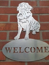 Edelstahschildl Wandschild